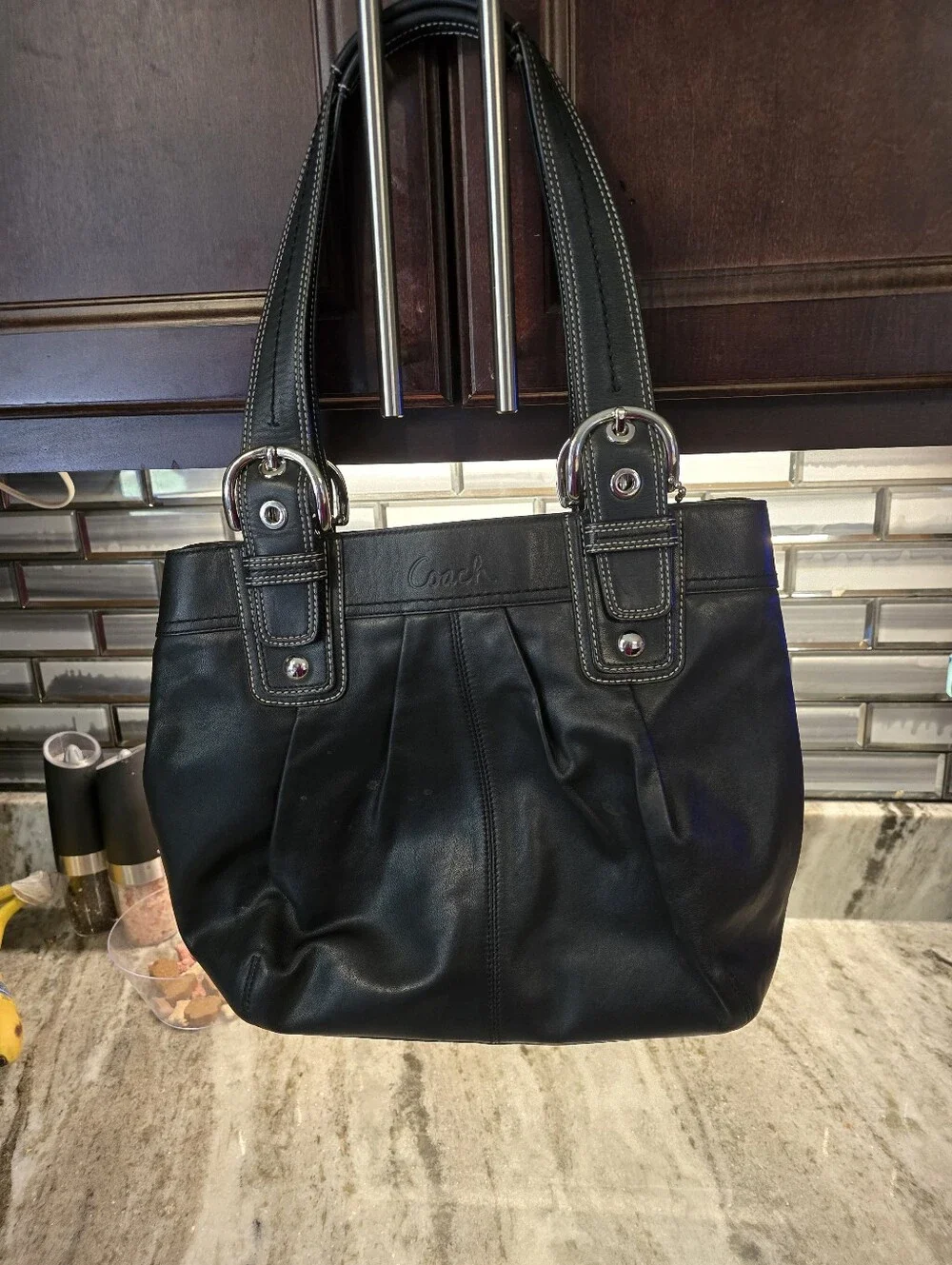 Coach Leather Soho